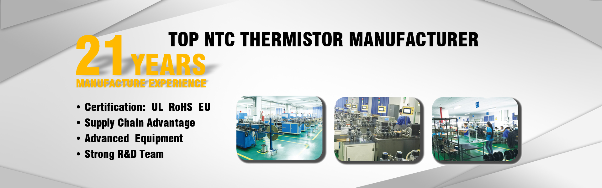 Výrobce termistoru NTC, teplotní senzor, vysoká přesnost,GUANGDONG XINSHIHENG TECHNOLOGY CO.,LTD